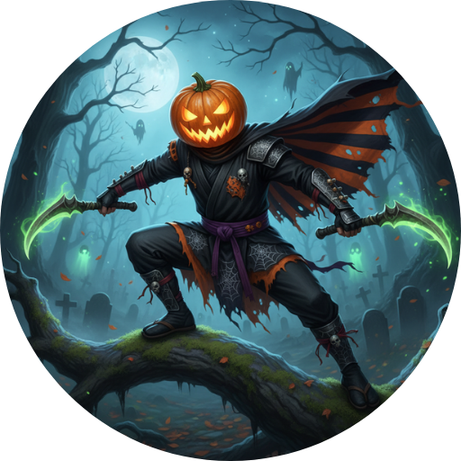 Halloween 2025 — Ezt a jelvényt olyan felhasználók kapták, akik 2025. október 31. 0:00 és november 2. 23:59 között bejelentkeztek az oldalra.